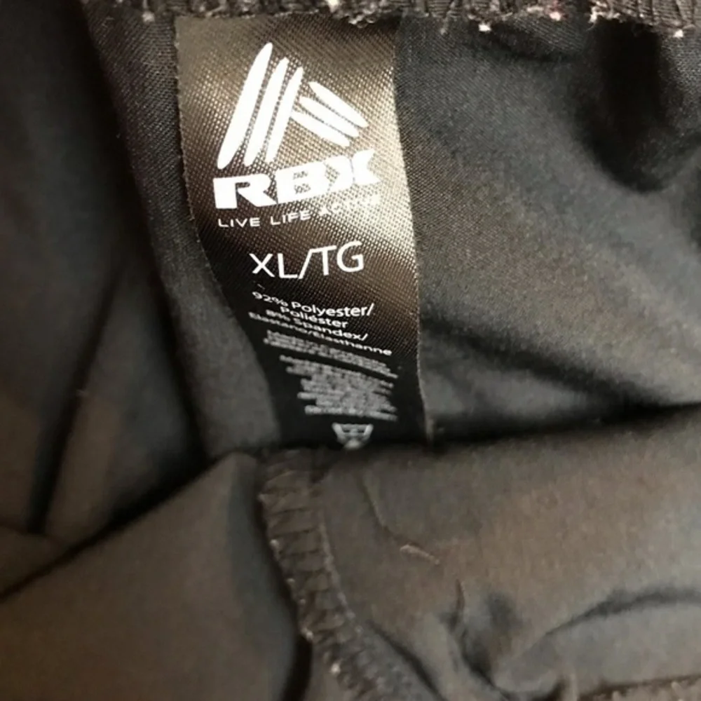 RBX black shorts size XL